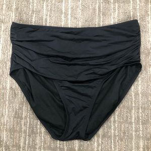 Highwaisted Bikini Bottom - Black